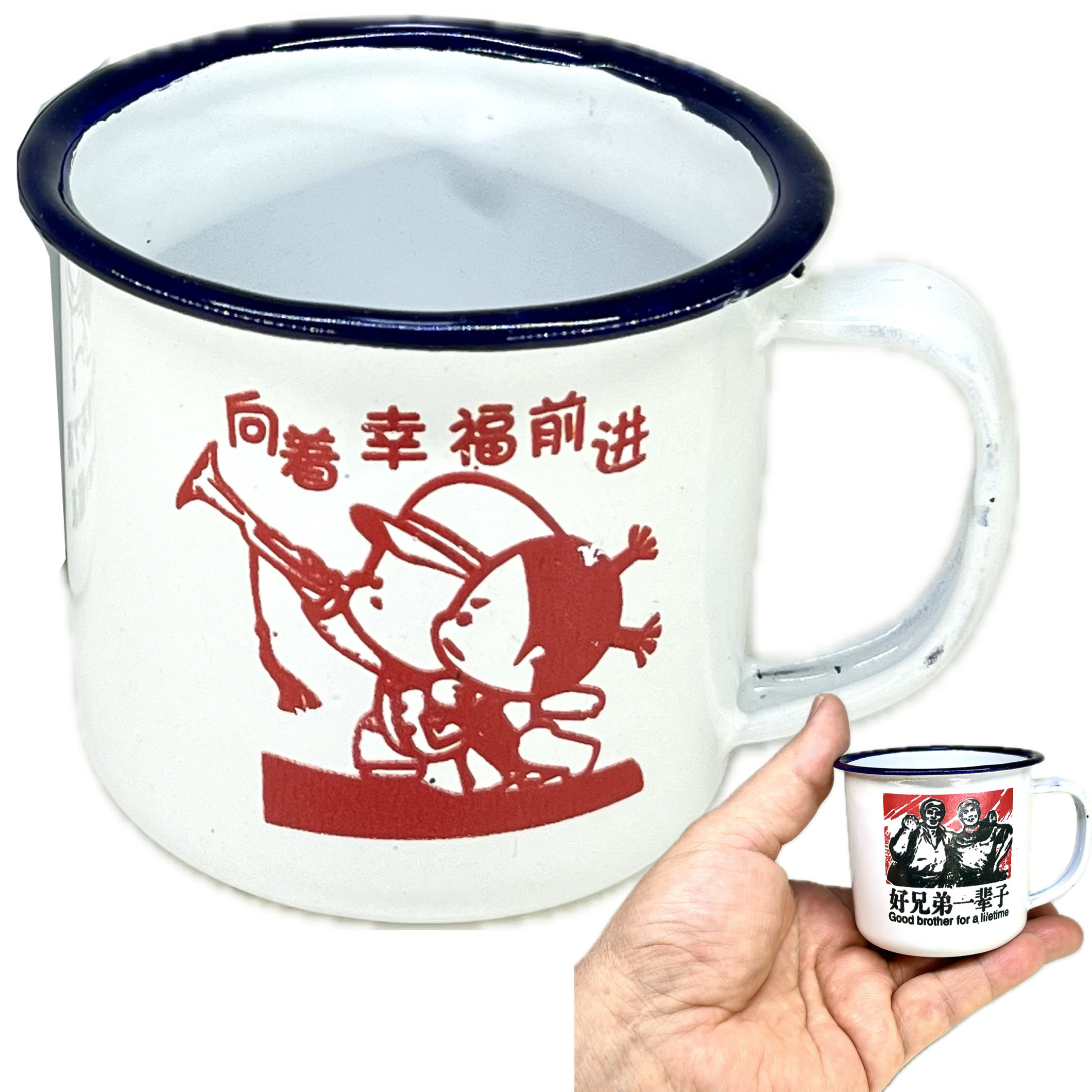 楽天市場】ホーローマグカップ12cm中｜キャンプ,骨董品,レトロ,フタ