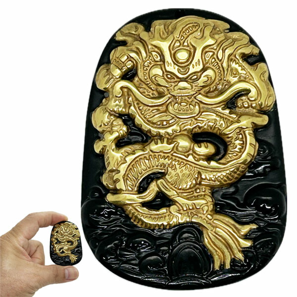 楽天市場】クリスタル四角錐 金龍 3.2cm角 水晶ピラミッド龍彫り