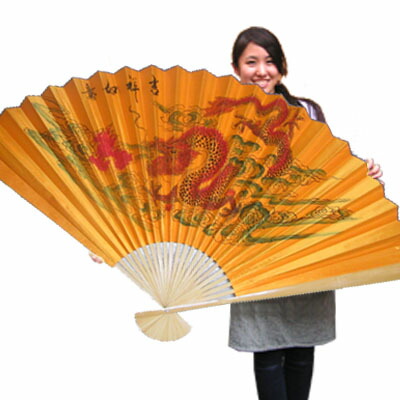 楽天市場】B級品 巨大中華掛け扇子（真赤梅） 【送料無料】（沖縄1,000