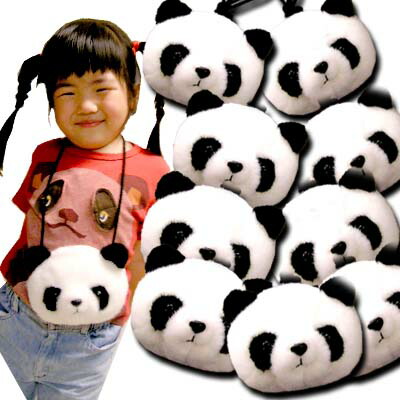 楽天市場 パンダ雑貨専門店 パンダグッズ バッグ ポーチ ケース パンダヌイグルミバッグ パンダまん老維新中華街大通り本店