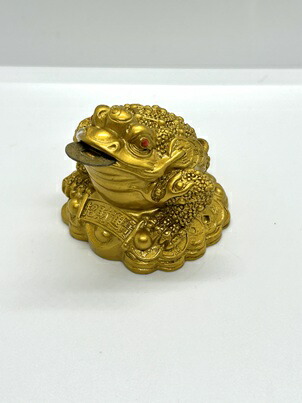 【強力魔除・金・財・商売・子宝・安産・】チベット産！モリオン三脚蛙・銭蛙⭐️R9 10003689_1.jpg