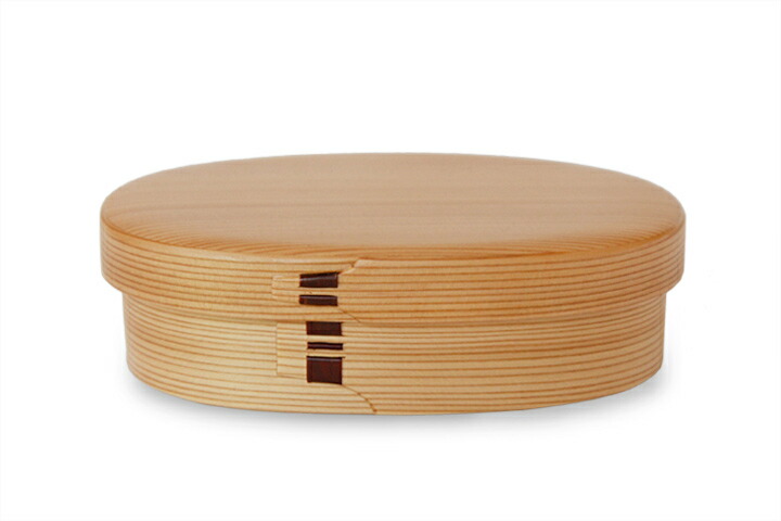 楽天市場】栗久 曲げわっぱのお弁当箱 小判弁当箱 大（一段）秋田 大館