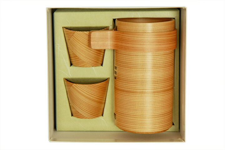 楽天市場】曲げわっぱ ぐい呑み・徳久利 セット 箱入り ギフト 栗久