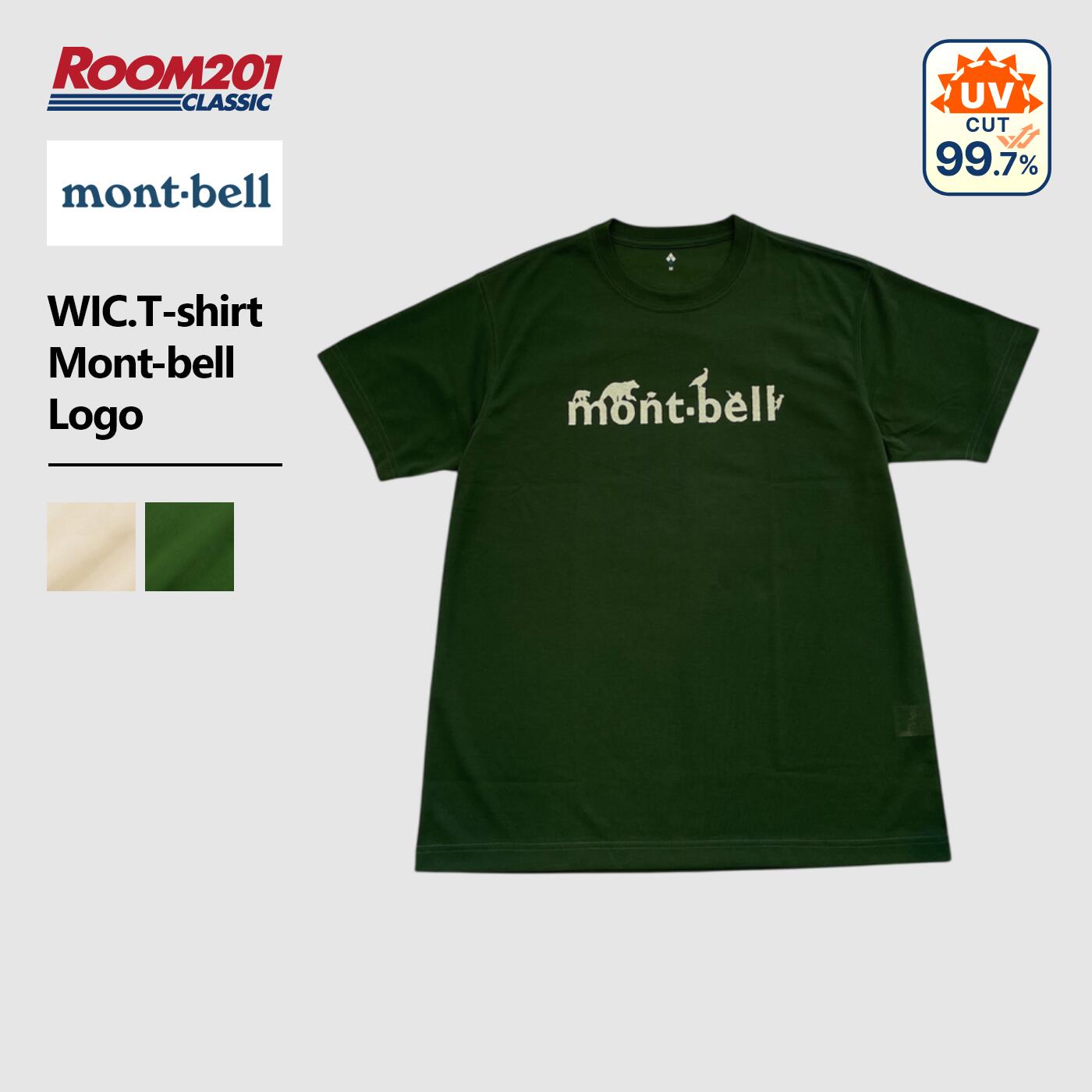 楽天市場】モンベル WIC.T ウィックロン モンタベア フェイス Tシャツ