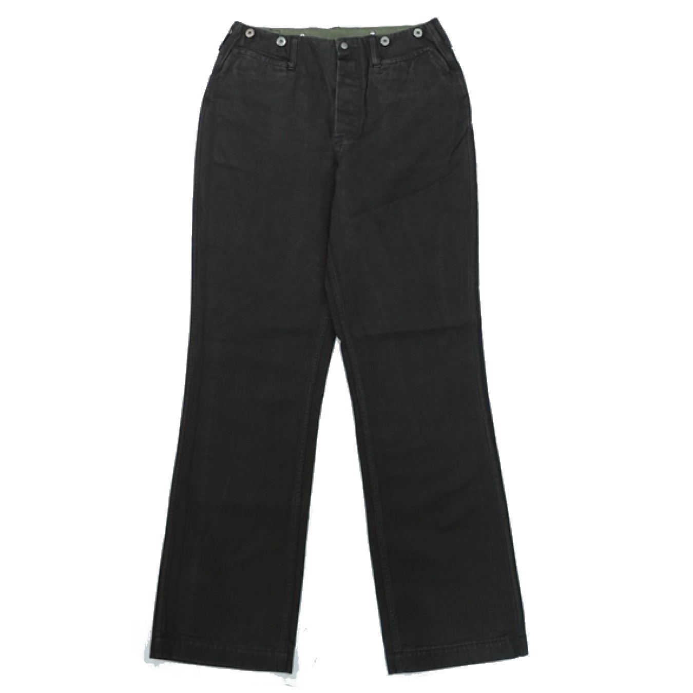 【送料無料】FREEWHEELERS(フリーホイーラーズ)～"STEVEDORE" TROUSERS INK BLACK～｜Amboy