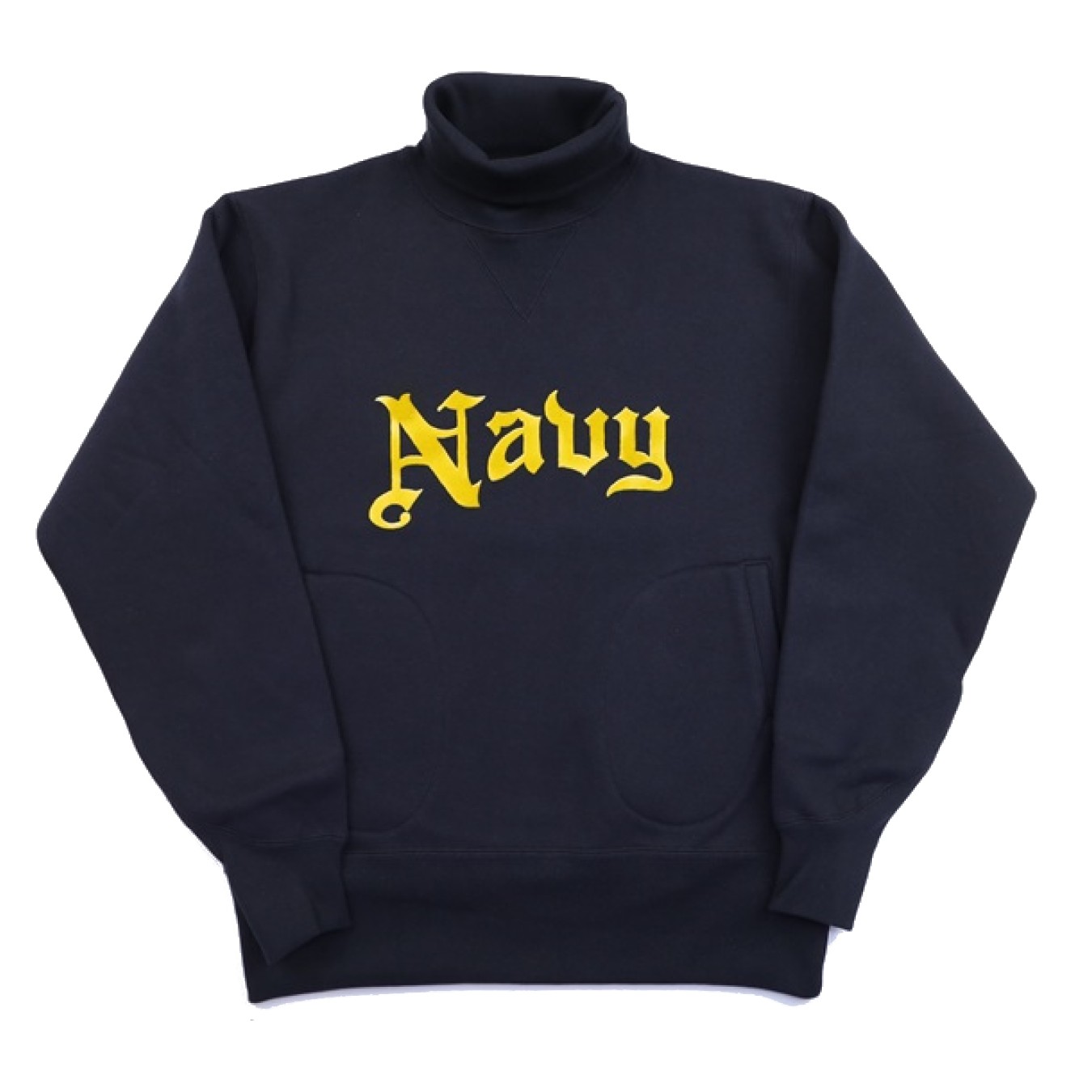 【貨物輸送無料】FREEWHEELERS(フリーホイーラーズ)～\"U.S.NAVY BNY DRYDOCK #4\"" TURTLE NECK SWEAT SHIRT～"