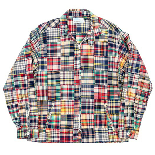 【送料無料】WORKERS(ワーカーズ)～Swing Top, Patchwork Madras～