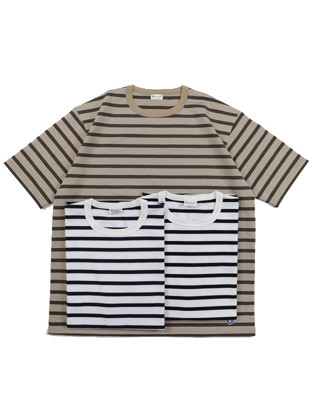 【送料無料】WORKERS(ワーカーズ)～Border T, Crew Short Sleeve 2024～