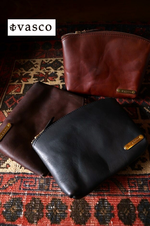 【送料無料】VASCO(ヴァスコ)～LEATHER TRAVEL POUCH～｜Amboy
