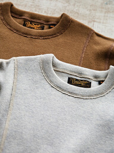 【送料無料】FREEWHEELERS(フリーホイーラーズ)～CREW NECKED DOUBLE CHEST TYPE LONG SLEEVE SHIRTS～｜Amboy