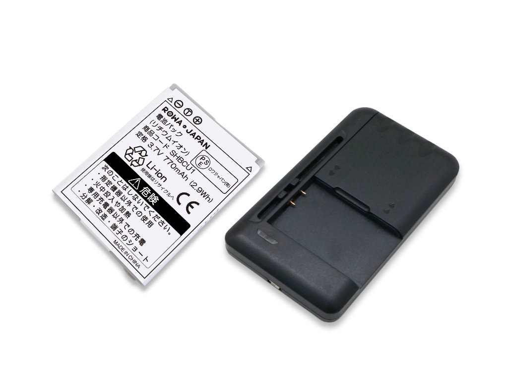 楽天市場 充電器セット Softbank ソフトバンク 108sh 2sh 互換バッテリー Shbcu1 携帯 ガラケー 電池パック ｒｏｗａ ｊａｐａｎ