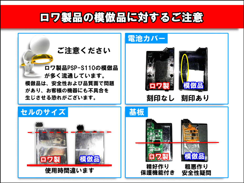 楽天市場 Psp 00 Psp 3000用 互換 バッテリーパック ロワジャパン Psp S110電池 ｒｏｗａ ｊａｐａｎ