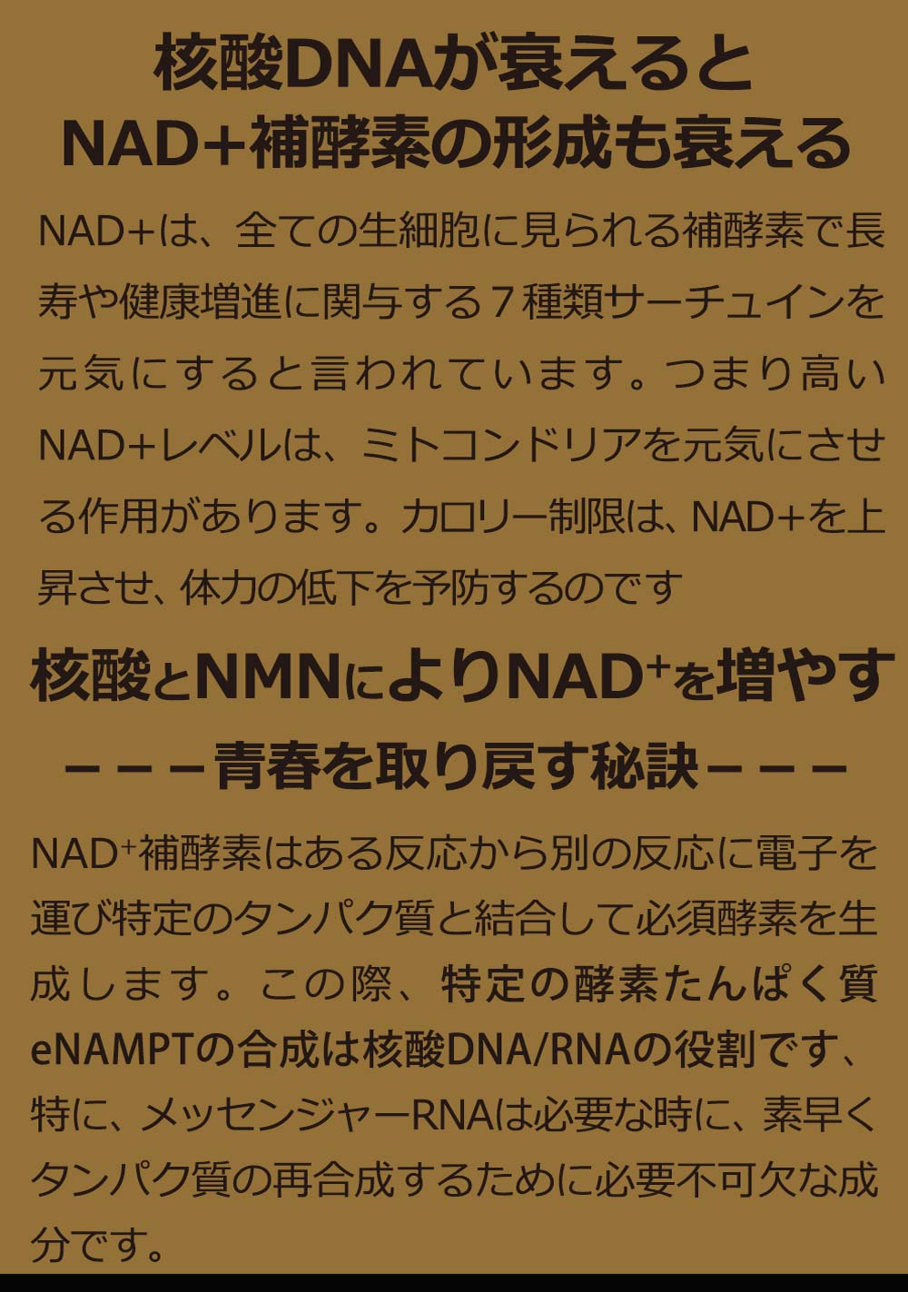 市場 極 核酸サプリ NMN5400 NMN 卸価格 RNA 核酸サプリメント ３個の不老物質力 核酸 核酸DNA NMNサプリ 核酸ドリンク  NMNサプリメント