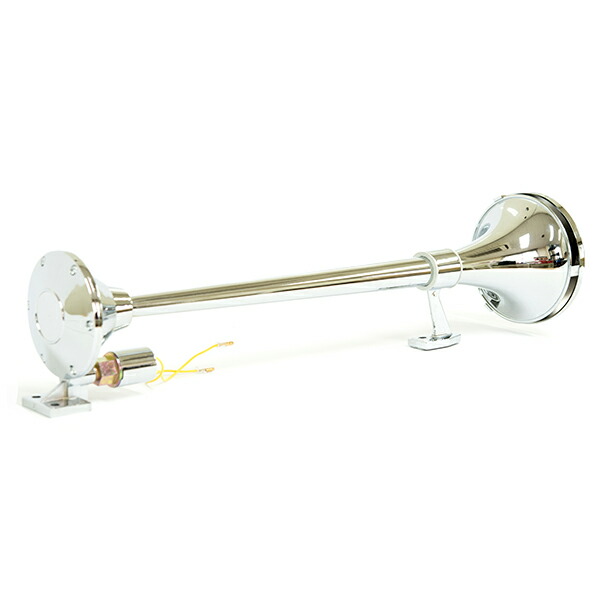 コルネット クラクション 風情ホーン 24v ヤンキーホーン 68cm 用脚 ロング 筒音 レースコース あす気安 届ける類別 B Cannes Encheres Com