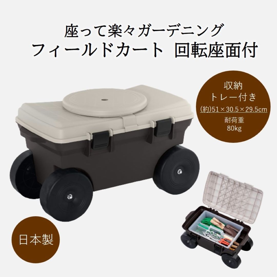 ウィッカー製車輪付きガーデンバスケット ウィッカーバスケット
