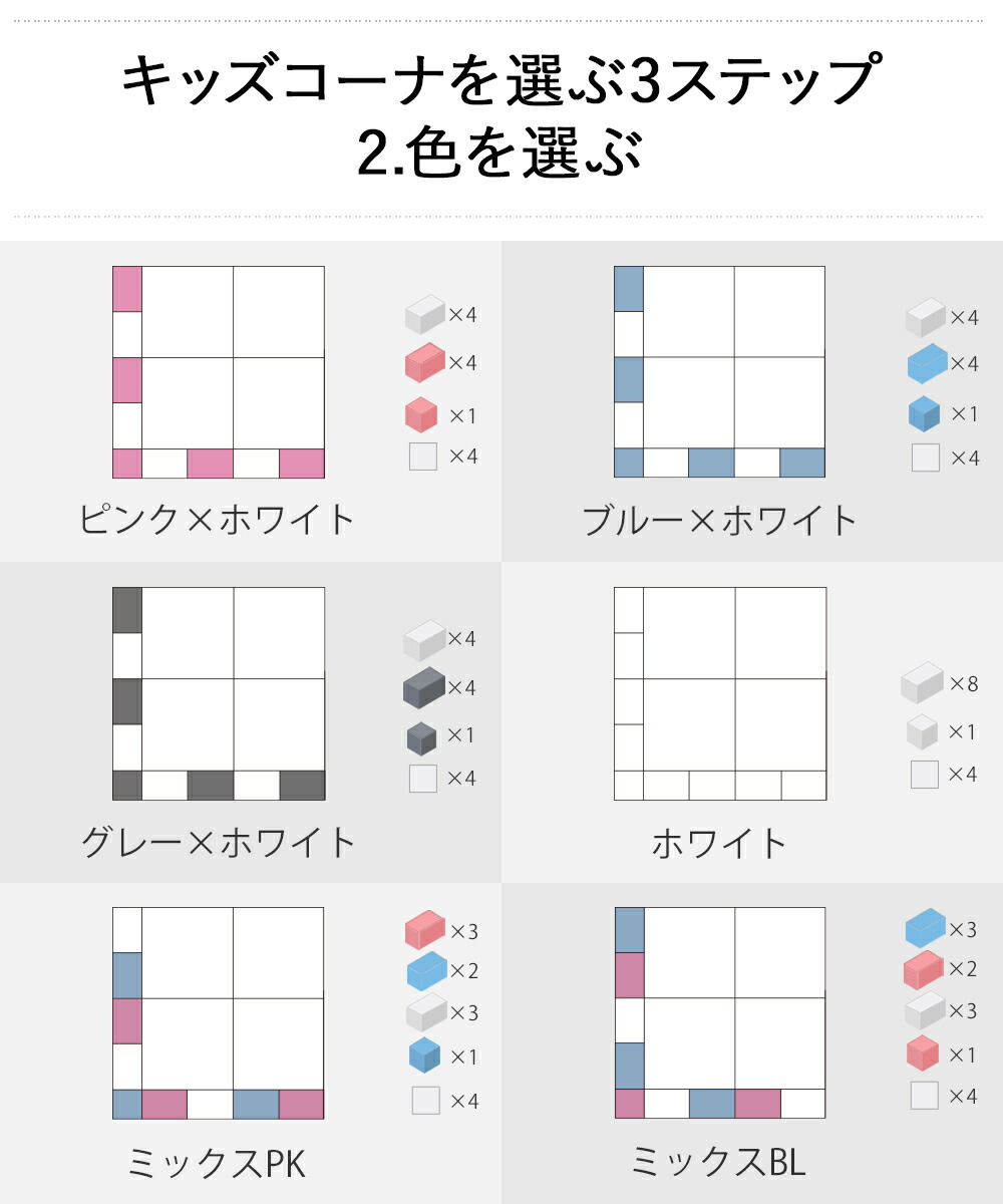 キッズブロックFセット201cm×201cm