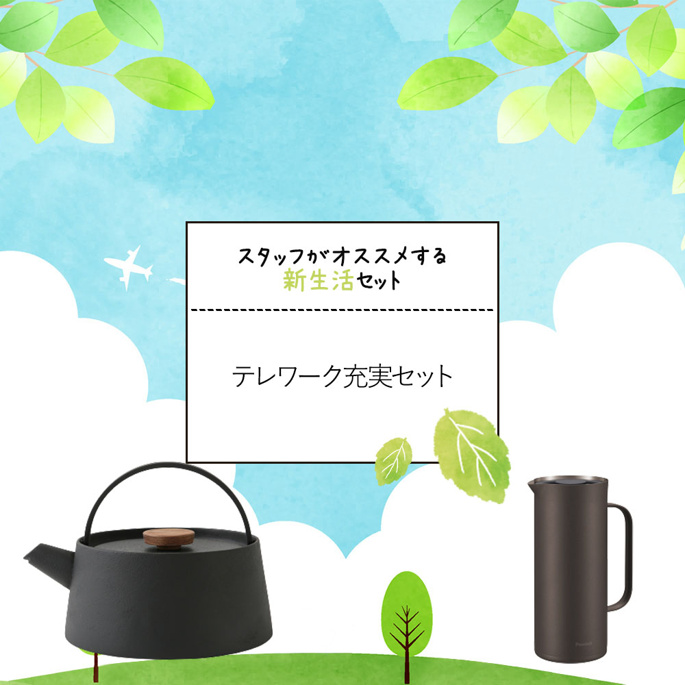 おすすめセット 応援 南部鉄器 セット 南部池永 テレワーク 引っ越し祝い 新生活 新生活応援 ギフト 鉄瓶 新築祝い プレゼント 健康 Tetu 充実 結婚祝い