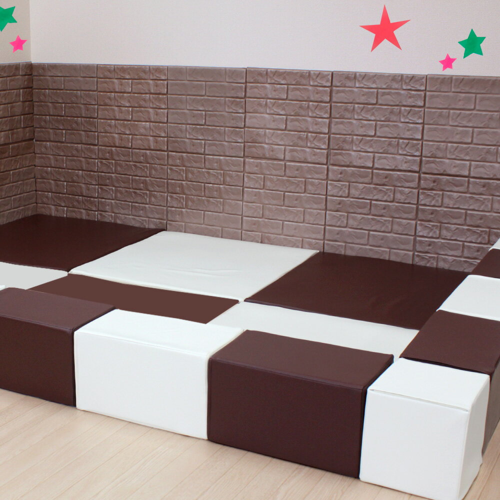 楽天市場 貼れる柔らか レンガパネル 枚 セーフティーグッズ 保護パネル キッズルーム 子供 安全グッズ プレイルーム Diy デコレーション ウォールステッカー キッズスペース キッズコーナー キッズ 子供部屋 インテリアシール 壁紙 クッションシート 壁 クッション