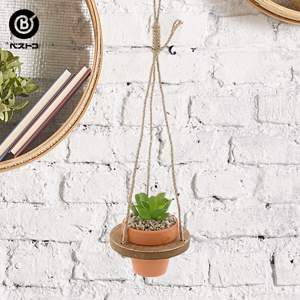 奇跡の再販 一点物 ウッドグリーンラック グリーンアート ナチュラル ハンギング わけあり並の激安価格