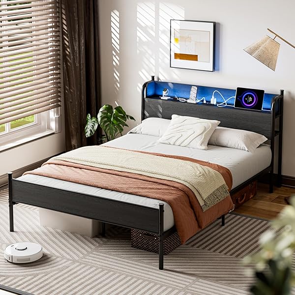 楽天市場】ベッドフレーム ダブル パイプベッド D コンセント USB充電