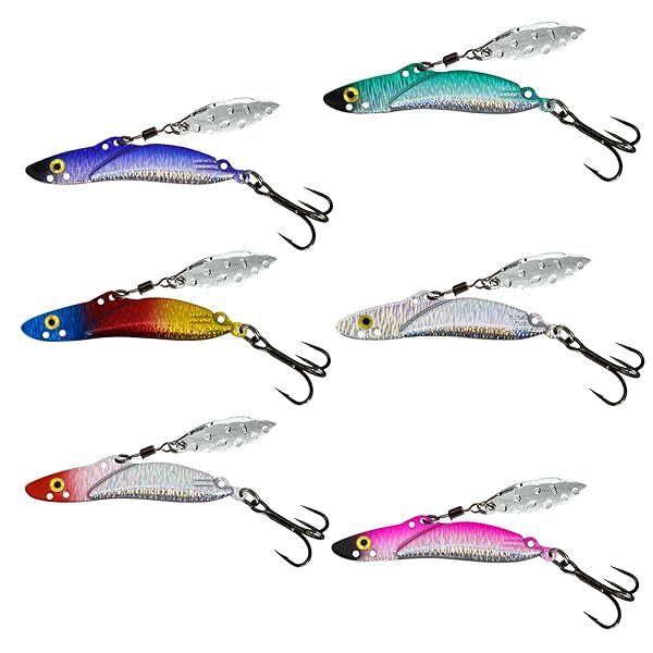 ジグスピナーセット 多色 釣り用ルアー ジグスピナーセット 多色 釣り用ルアー ジグスピナーセット 多色