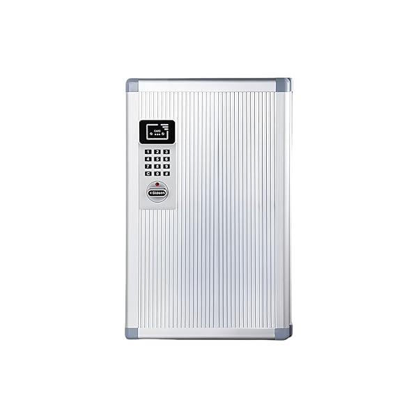 【送料無料】キーボックス 壁掛け 暗証番号/センサー テンキー 電池式 非常解錠キー付き keybox 鍵収納ボックス セキュリティキーボックス 省スペース 会社 事務所 業務用 オフィス 盗難防止 (24キー)|ロイヤルアース2025