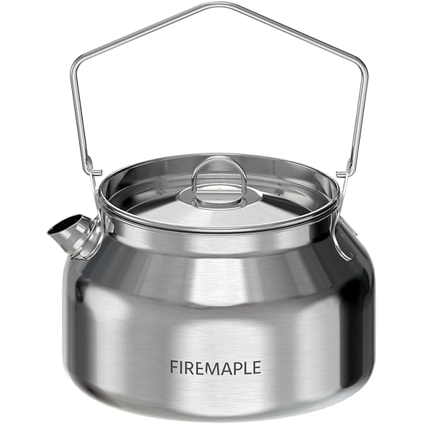 【貨物輸送無料】アウトドア湯沸かし キャンプケトル ステンレス鋼 1.2L パウダーコンパクト 軽さ 湯沸かし ティーポット コーヒーポット かがり火 直火相応う 山登り 山歩き アウトドア 難民キャンプ装置 納める袋付き添い人