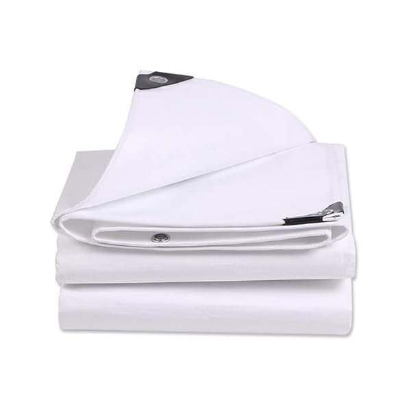 【送料無料】ホワイトシート #4000 厚手 ブルー 防水シート 遮光・UVカット 屋外 防災 防雪 保温性 耐寒性 耐久性 (5.8m&times;7.8m, ホワイト)｜ロイヤルアース2025