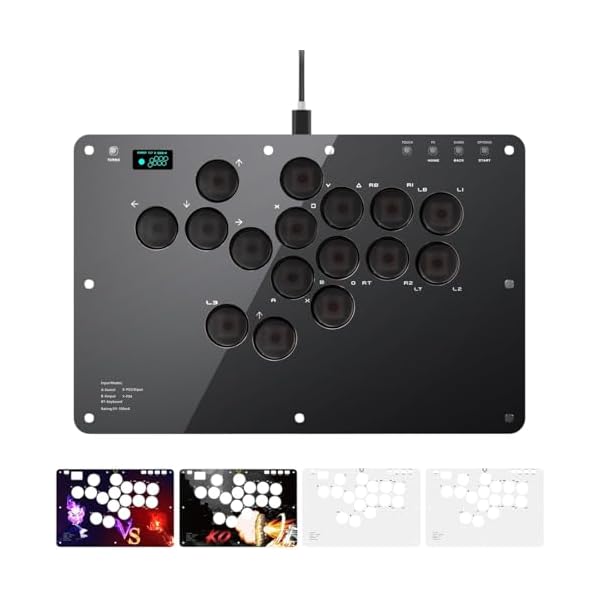 楽天市場】AQielev レバーレス コントローラー アケコン レバーレス