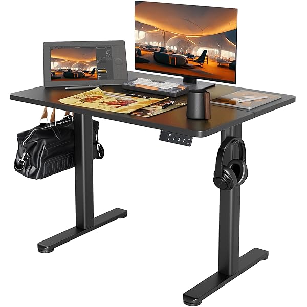 【送料無料】昇降デスク 電動 スタンディングデスク 昇降式 テーブル 幅100cm*奥行き60cm テレ|ロイヤルアース2025