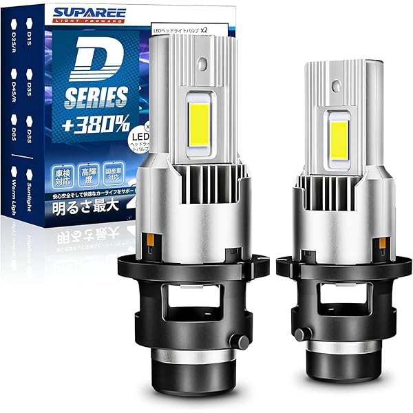 【貨物輸送無料】D2S LED 前照燈 車検相応う ポン後ばらい 爆光 d2s led 専用 導線受け答え 18000ルーメン 35W*2 DC12V
