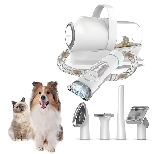 【送料無料】【ブラシと掃除機一体型】 ペット用バリカン 犬 猫美容器 5 in 1 多機能ペット掃｜ロイヤルアース2025 15,387円