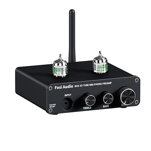 【送料無料】BOX X3 5725W フォノ 真空管プリアンプ MMフォノグラフ用ターンテーブルプリアンプ