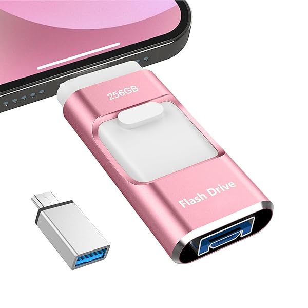 【送料無料】【専用アプリ不要】4in1 Phone対応 USBメモリ256GB 高速 データ バックアップphone写｜ロイヤルアース2025