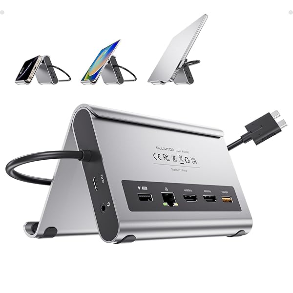 【送料無料】USB C ドッキングステーション デュアル 4K モニター MacBook Pro/Air M3/M4 用 MacBook Pro|ロイヤルアース2025