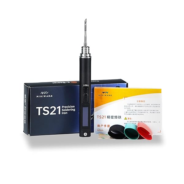 【貨物輸送無料】TS21はんだごて 3秒手っとり早い熱する 100-450℃調節する能力のある 気温抑えつける 可視光線付きもの照明ランプ心積もり 熱収