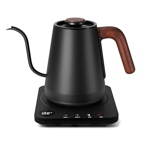 【送料無料】電気ケトル コーヒー  (ハゴオギ) ドリップケトル 1.0L 1200W コーヒーポット 温度