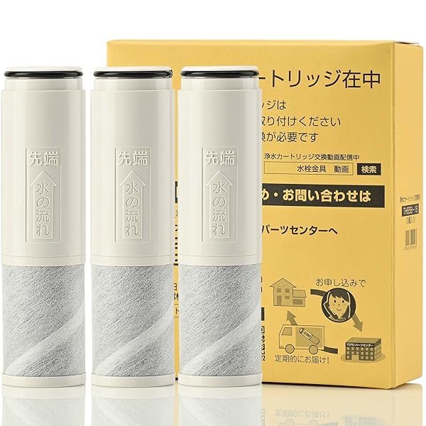 【貨物輸送無料】TH658-1S 取り替えっこ用浄水器薬莢 (TH658S 3個入り口・入口) オールインワンCl取りくずす鉄道車両 TH658-3-TH658-1S