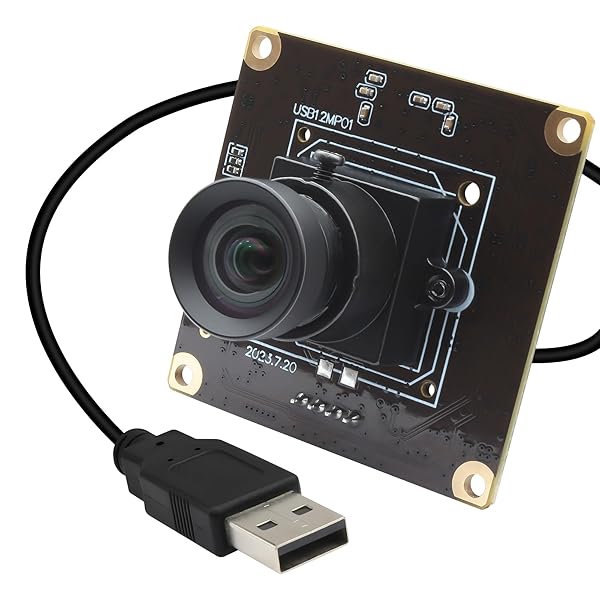 【送料無料】USB カメラ モジュール 1200P 90FPS グローバルシャッター ウェブカム 68&deg;視野角 200｜ロイヤルアース2025