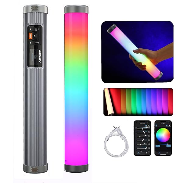 【貨物輸送無料】FalconEyes Aparo Meteor 30 RGBWW熱電子管型映画化用ともし火 10W RGBともし火 LEDともし火 色体温20