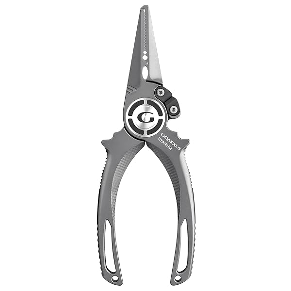 【貨物輸送無料】ゴメクサス PLIER-X チタン製 防錆 フィッシングプライヤー「7in」つり銭フラ