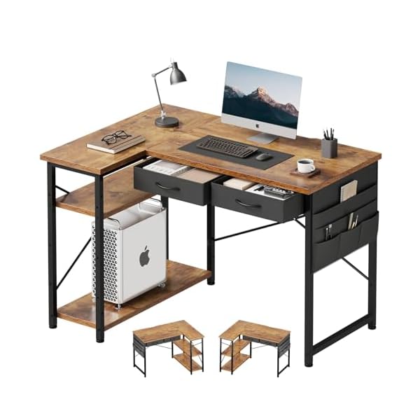【貨物輸送無料】l字学習机机pc学習机 マイコン学習机 幅100cm×奥ぶかさ45糎 つくえ 練習曲机学びとる机 働きかける
