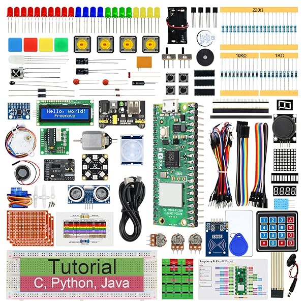 【貨物輸送無料】Raspberry Pi Pico 2 W極まりクランク一揃いの道具（嘱する）、デュアルArm Cortex-M33とデュアル