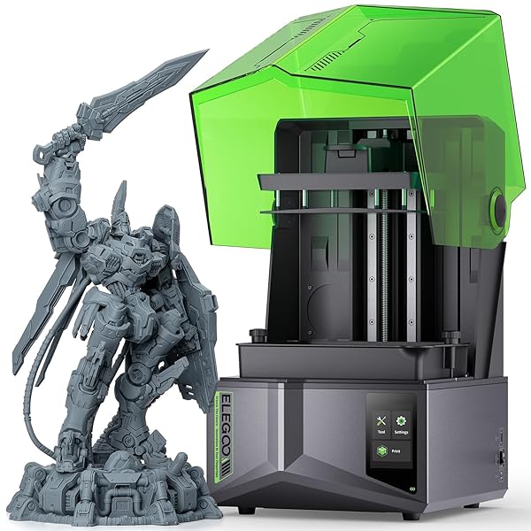 【貨物輸送無料】Saturn 4 レジン3D 印刷機 10 in 12K モノクロLCD 付き添い人 かっこ良い自動小銃レベリン