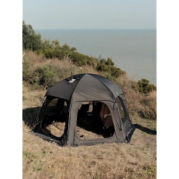 【貨物輸送無料】ヴィダリド Ridge tent ドームテント 大型 保護施設 幕屋 4-8人用 シェルタード