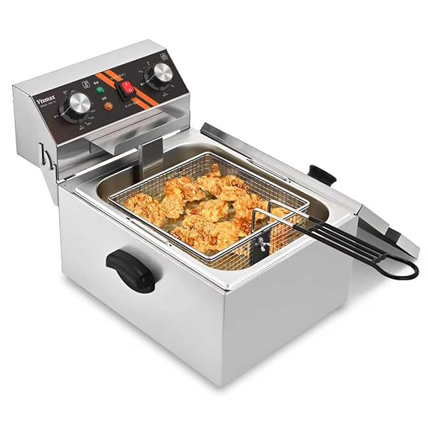 【貨物輸送無料】お役目用 身寄り用兼用 明かりフライヤー 10L 1500W 手っとり早い予熱 タイマー役立つこと 細やか体温制