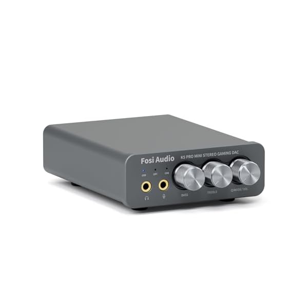 【貨物輸送無料】K5 PRO DAC ヘッドフォンアンプ マイクロホンインプット可 ミニ 小型 HiFi ステレオ デジタル DAC