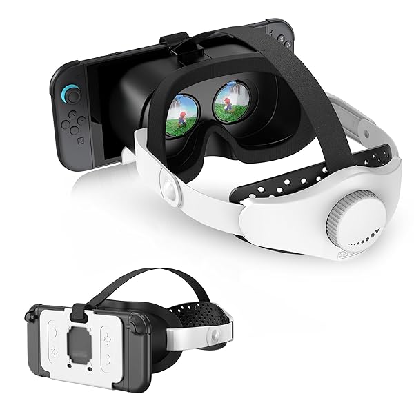 【貨物輸送無料】for Switch 2 VRゴーグル 頭顱書き割り 瞳子間不一致/興味の中心不一致調節する 近眼相応う -8.0以下