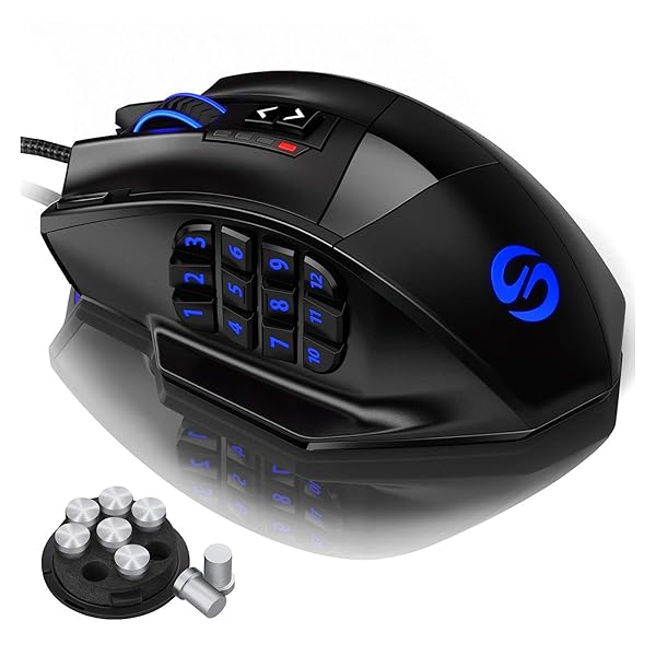 【貨物輸送無料】ゲーミングマウス 有線 片方名取り草付き添い人 16400DPIまで合わせる可 高的確さレーザ式 M