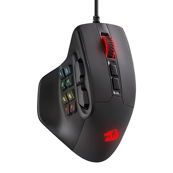 【貨物輸送無料】M811 Aatrox MMO ゲーミングマウス 15個の放送番組能力のあるな名取り草 有線RGBゲーマーマ